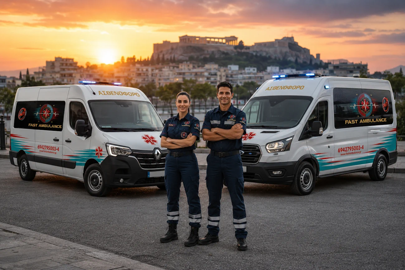 Ιδιωτικό ασθενοφόρο Fast Ambulance
